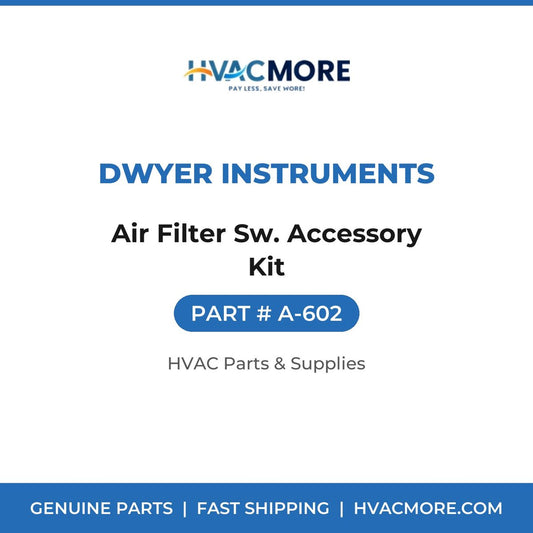Dwyer Instruments Air Filter Sw. Accessory Kit A-602