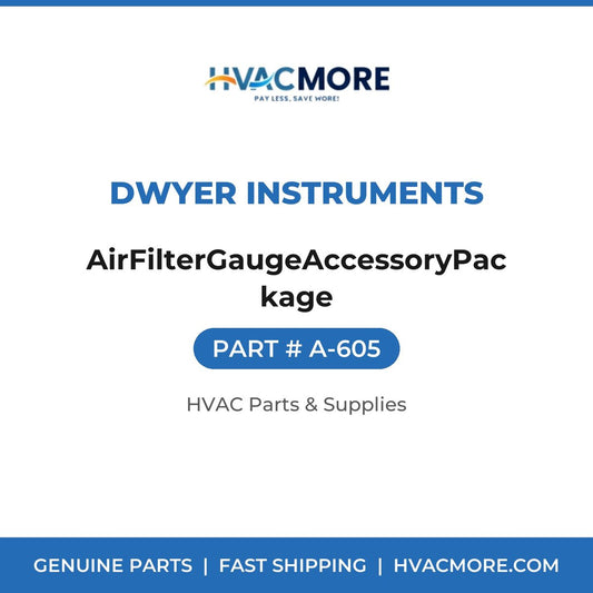 Dwyer Instruments AirFilterGaugeAccessoryPackage A-605
