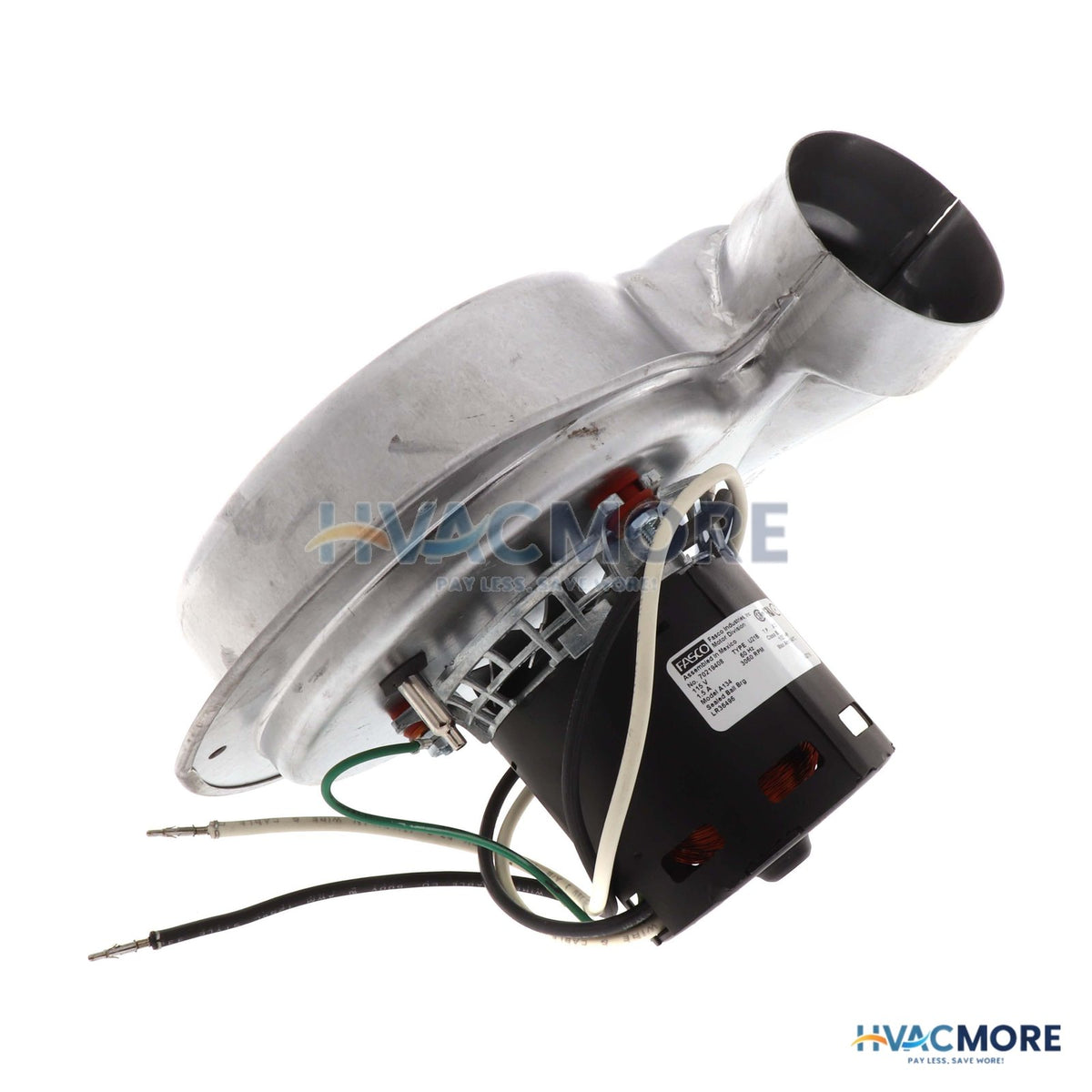 Fasco 1-SPEED 3060 RPM Intercity Draft Inducer Motor (115V) A134