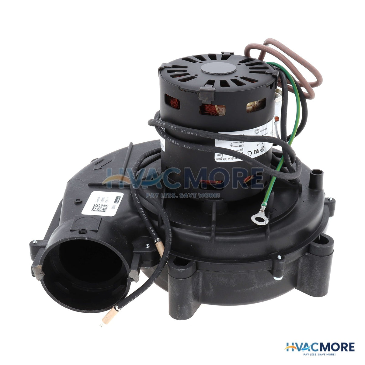 Fasco 1-SPEED 3450 RPM 136 - 150 CFM Rheem Draft Inducer Motor (115V) A142B