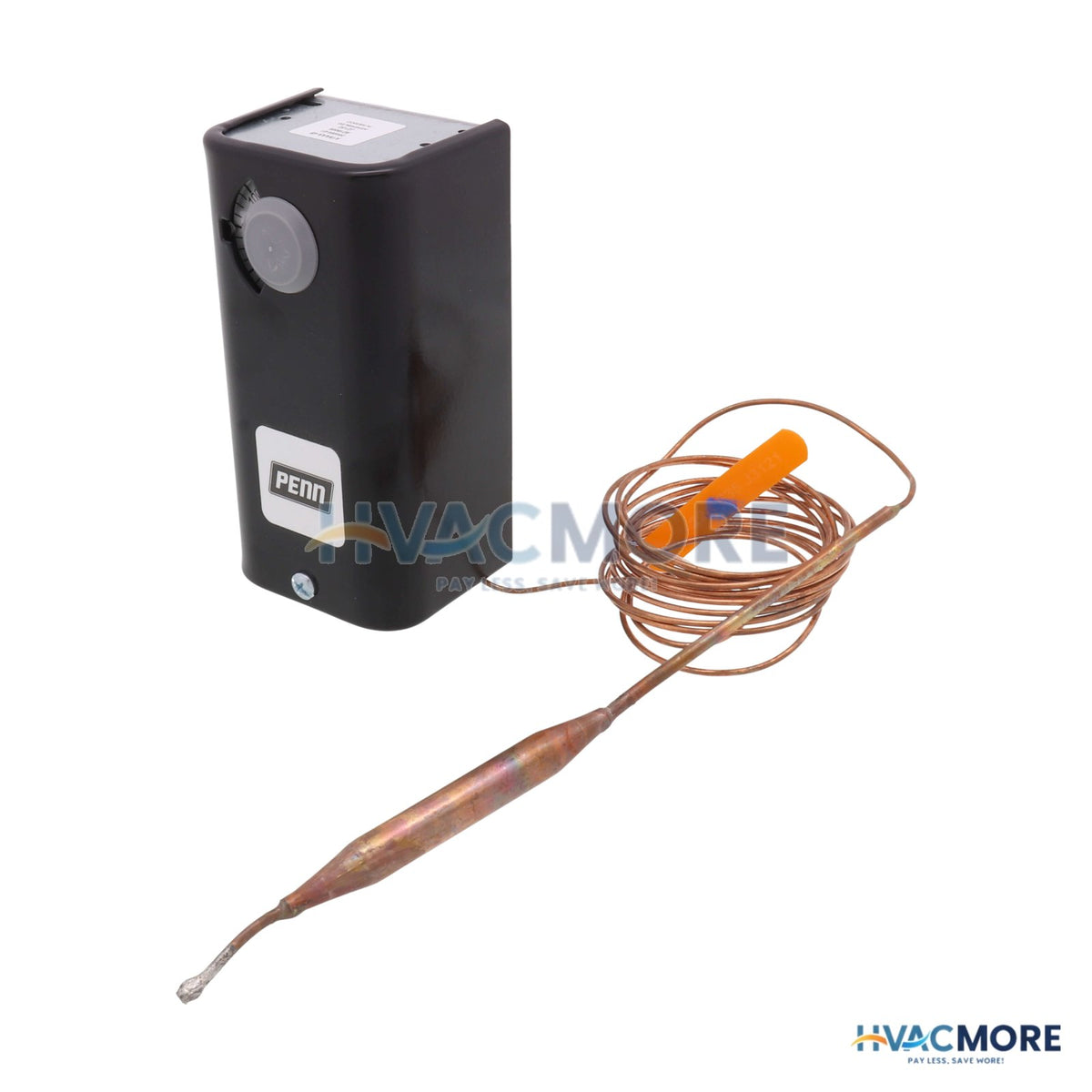 Johnson Controls Utility Temperature Control, SPST Open Low (-30° to 100°F) A19AAA-49