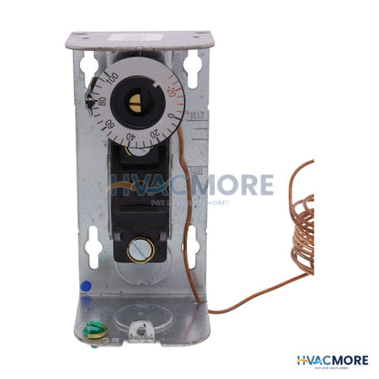 Johnson Controls Utility Temperature Control, SPST Open Low (-30° to 100°F) A19AAA-49