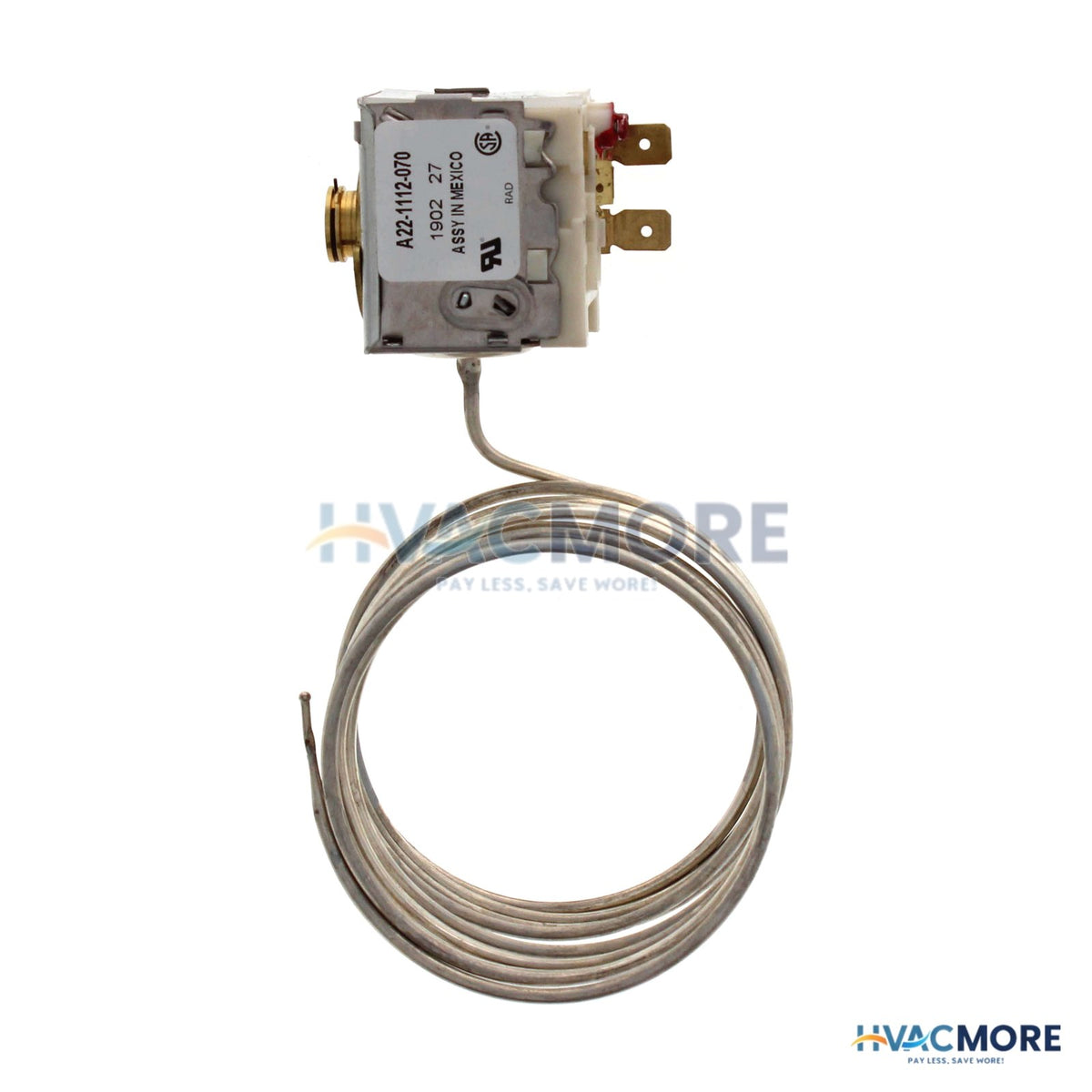 Ranco Cold Control W/ 72" Capillary (25°-44°F) A22-1112