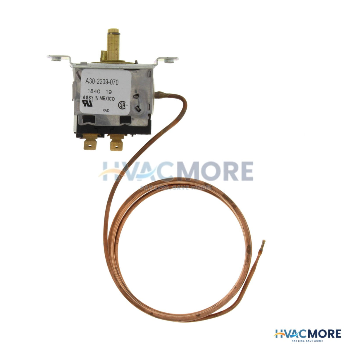 Ranco Ice Machine Control W/ 48" Capillary (35°F Cold off) A30-2209