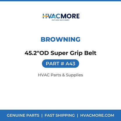Browning 45.2"OD Super Grip Belt A43