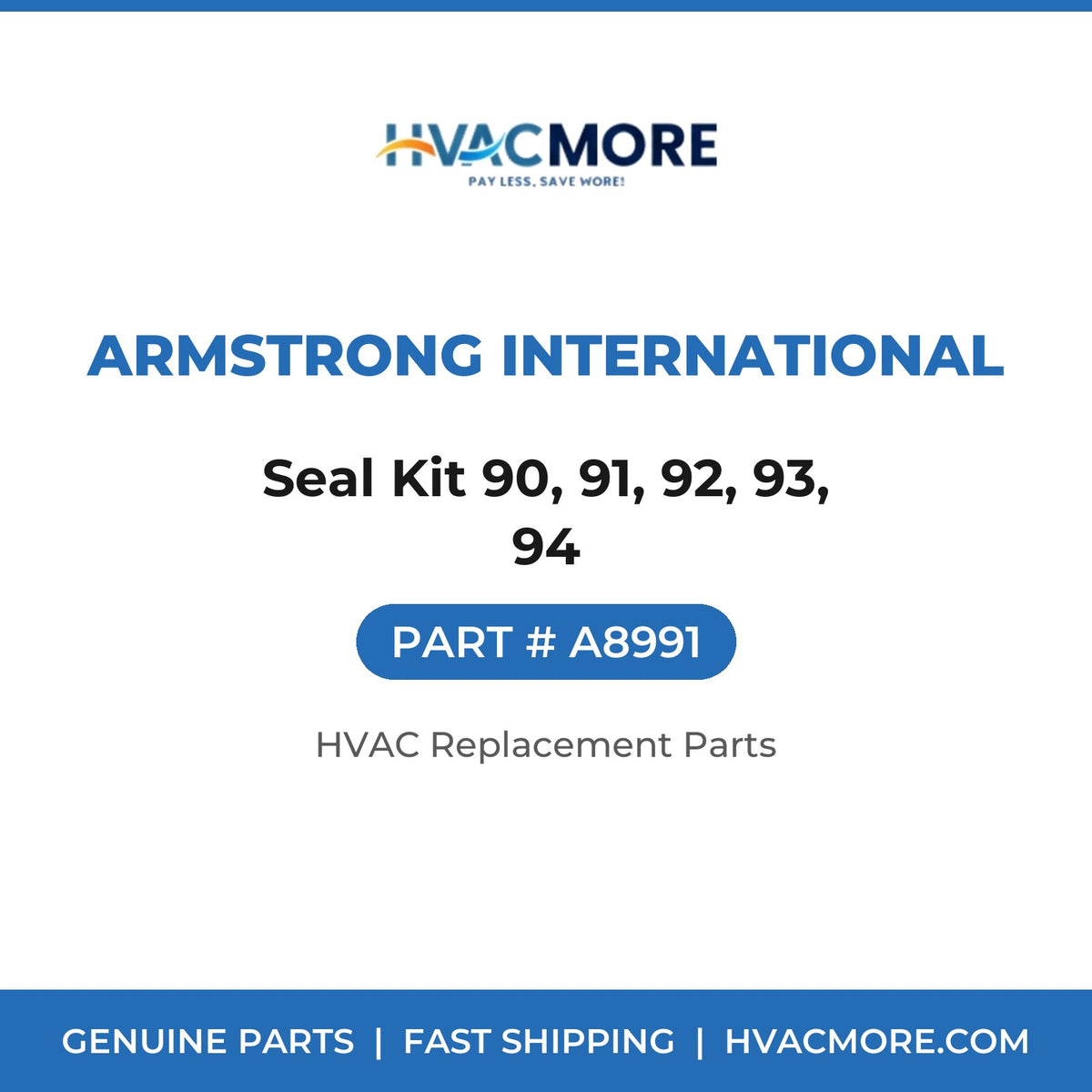 Armstrong International Seal Kit 90, 91, 92, 93, 94 A8991