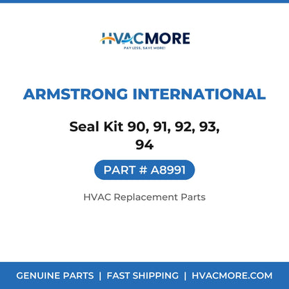 Armstrong International Seal Kit 90, 91, 92, 93, 94 A8991