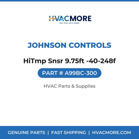 Johnson Controls HiTmp Snsr 9.75ft -40-248f A99BC-300