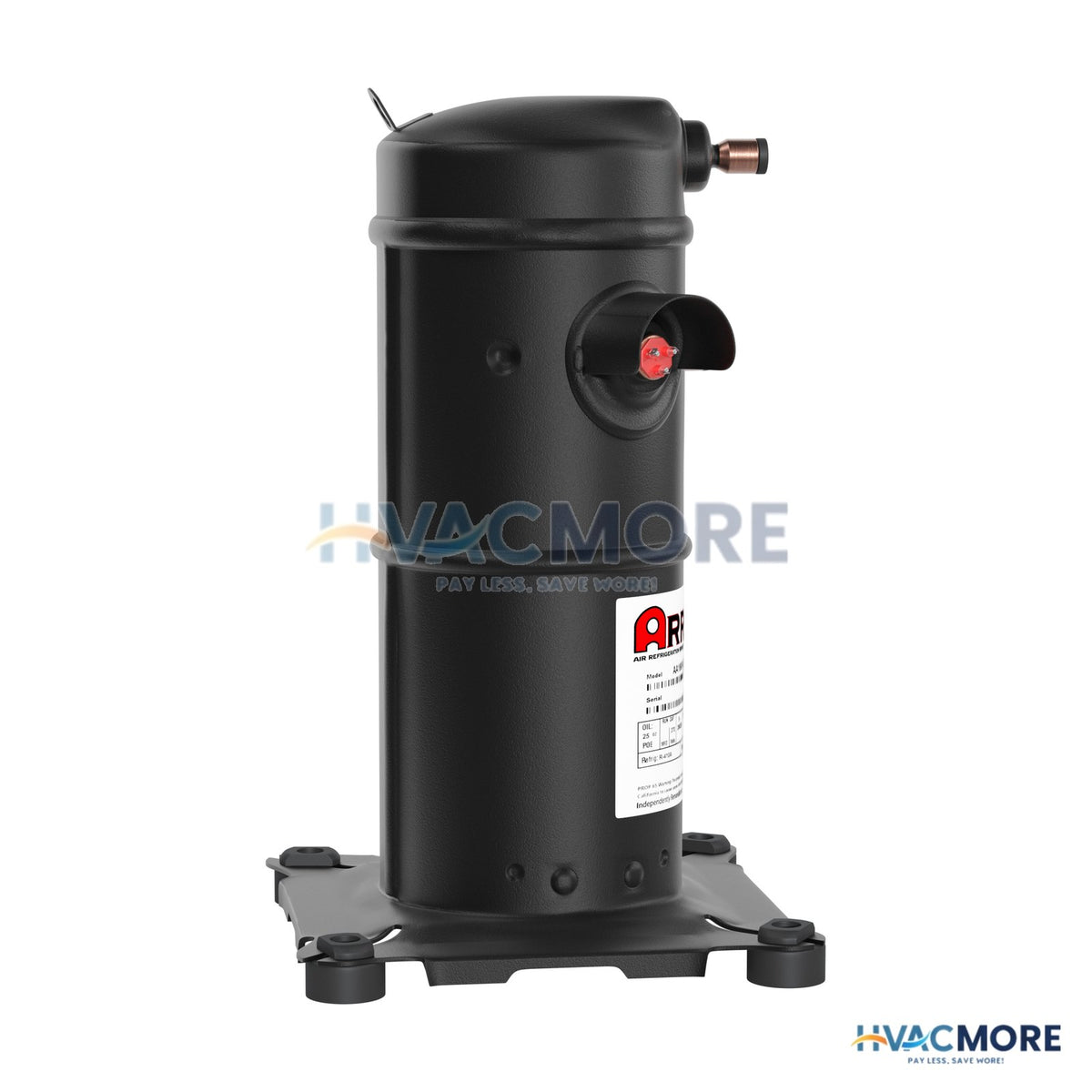 Arrco 1 PH, R-410A Remanufactured Scroll Compressor Kit W/ Fittings, 16000 BTU (208/230V) AA16KP-BFV