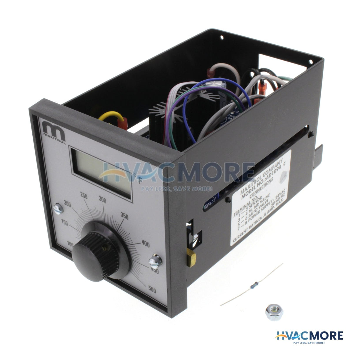 Maxitrol Amplifier/Selector W/ LCD Display (100° to 500°F) AD1094C-1050