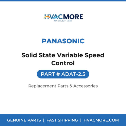 Panasonic Solid State Variable Speed Control ADAT-2.5