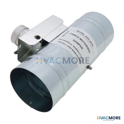 Fantech 4" Normally Closed<br>Shut-off Damper<br>with Motor (24V) ADC4