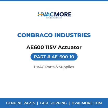 Conbraco Industries AE600 115V Actuator AE-600-10