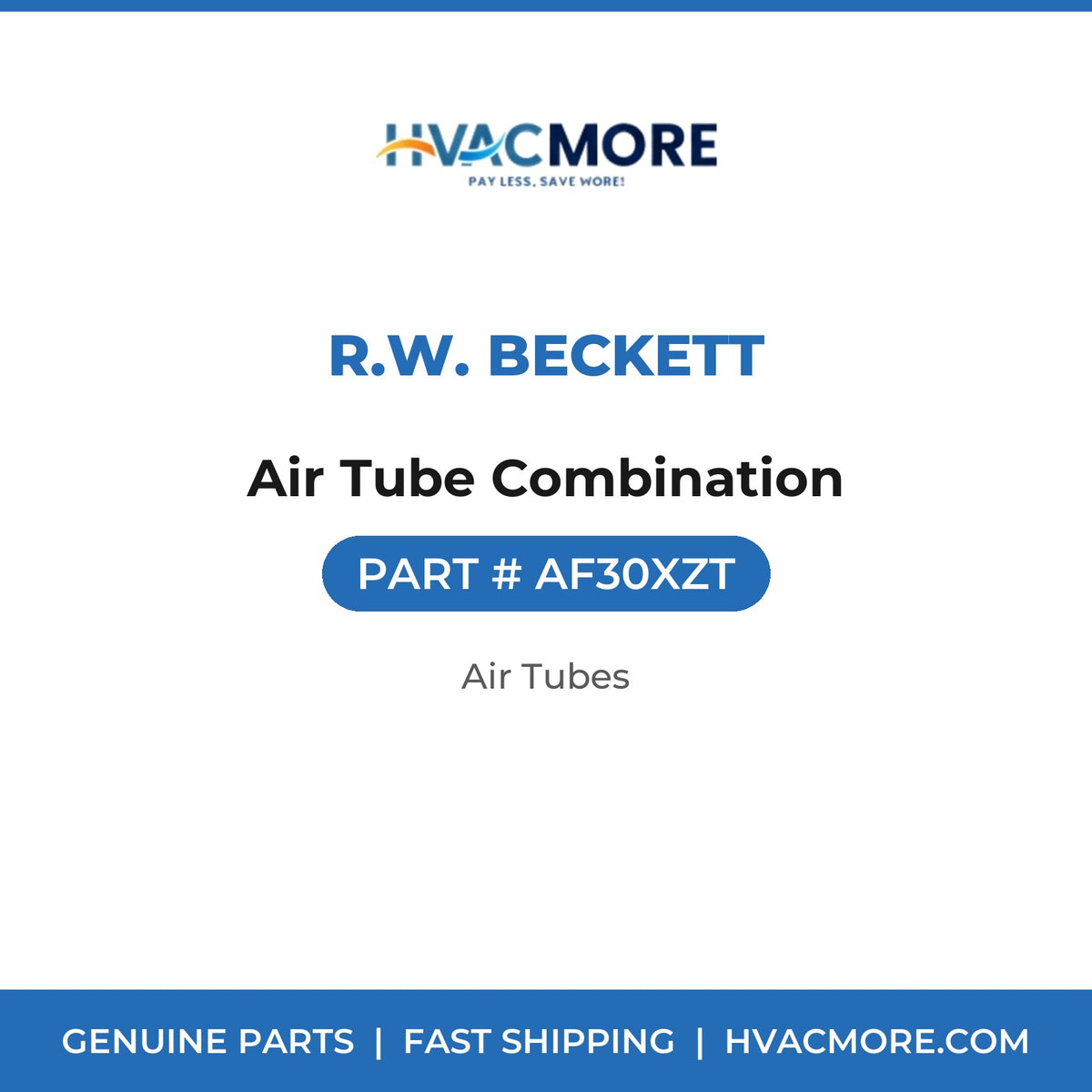 R.W. Beckett Air Tube Combination AF30XZT