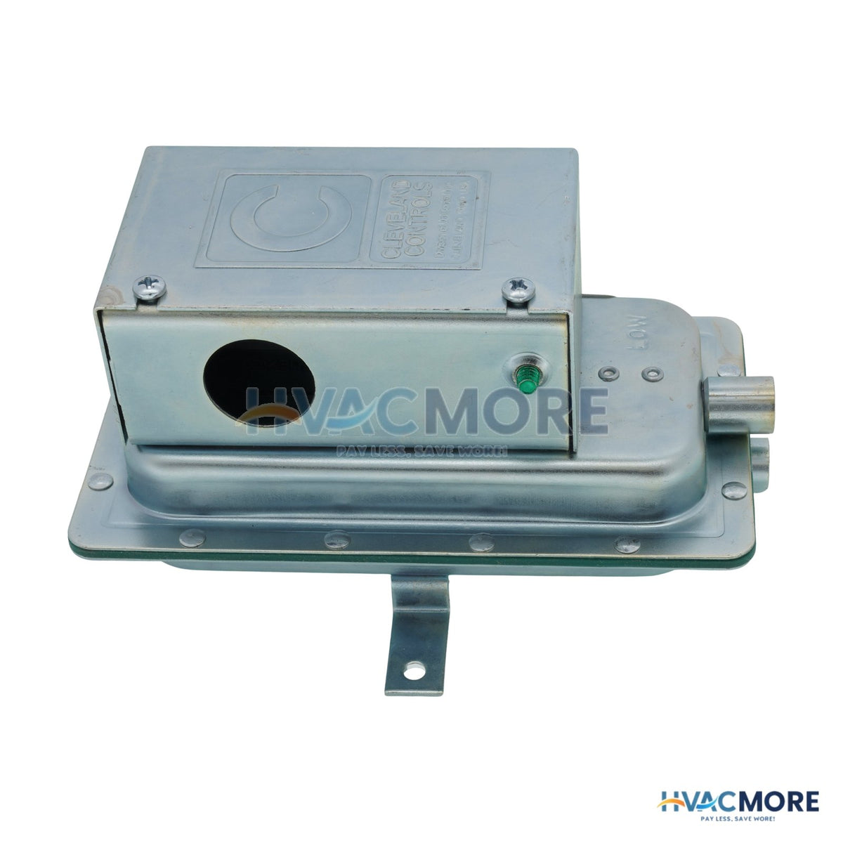 Cleveland Controls SPDT Adj. Differential Air Flow Switch (.05" to 2.0" W.C.) AFS-181-43