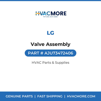 LG Valve Assembly AJU73472406