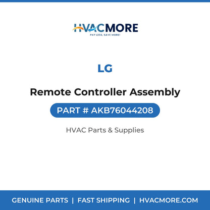 LG Remote Controller Assembly AKB76044208