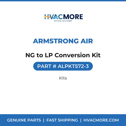Armstrong Air NG to LP Conversion Kit ALPKT572-3