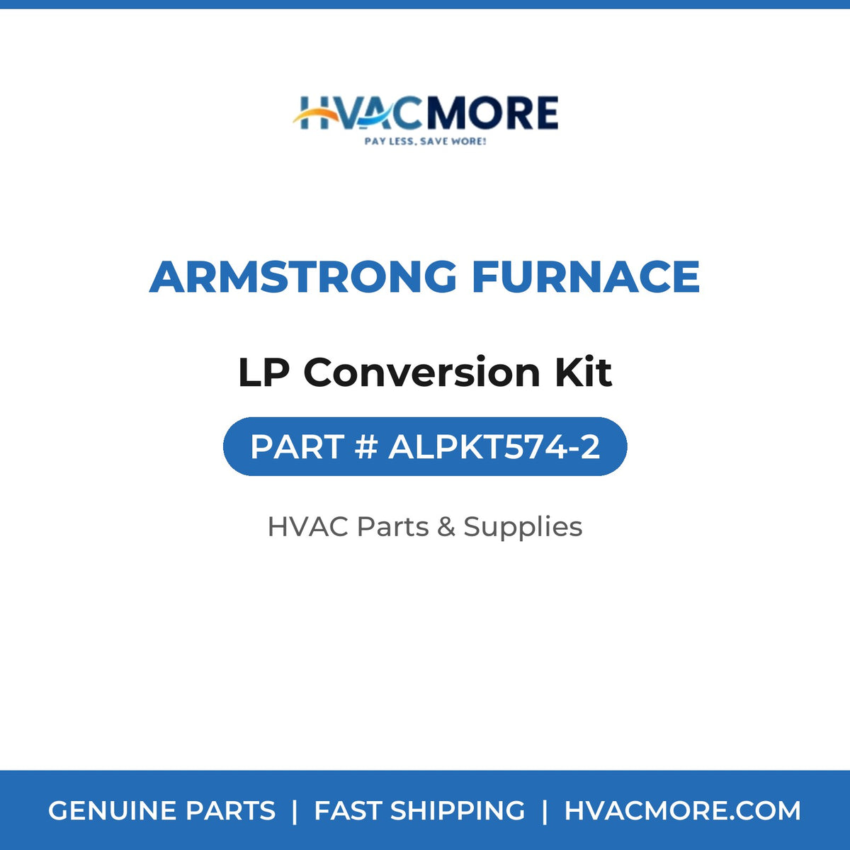 Armstrong Furnace LP Conversion Kit ALPKT574-2