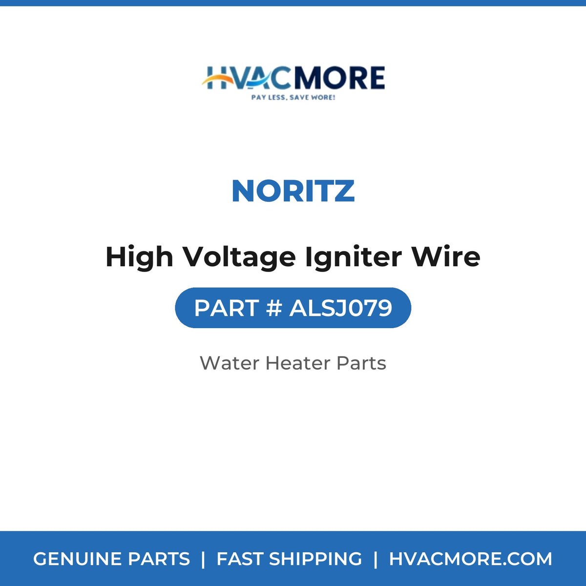 Noritz High Voltage Igniter Wire ALSJ079