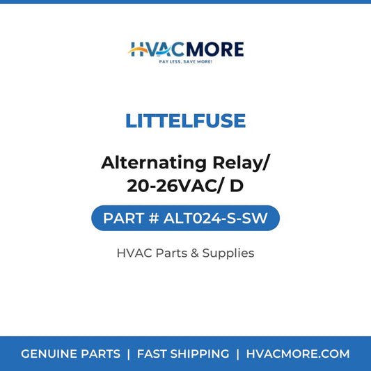 Littelfuse Alternating Relay/ 20-26VAC/ D ALT024-S-SW