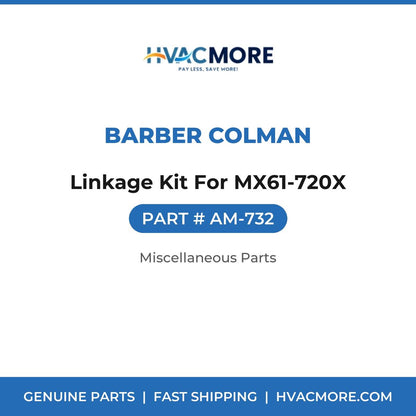 Barber Colman Linkage Kit For MX61-720X AM-732