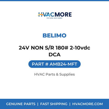 Belimo 24V NON S/R 180# 2-10vdc DCA AMB24-MFT