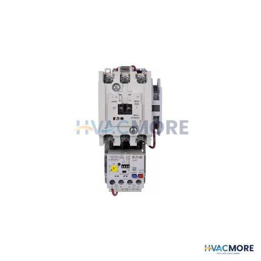 Eaton Motor Control Starter, NEMA Full-Voltage, Non-Reversing, 27A, 120/110V, 3P, Size 1, 60/50 Hz AN19DN0A5E020