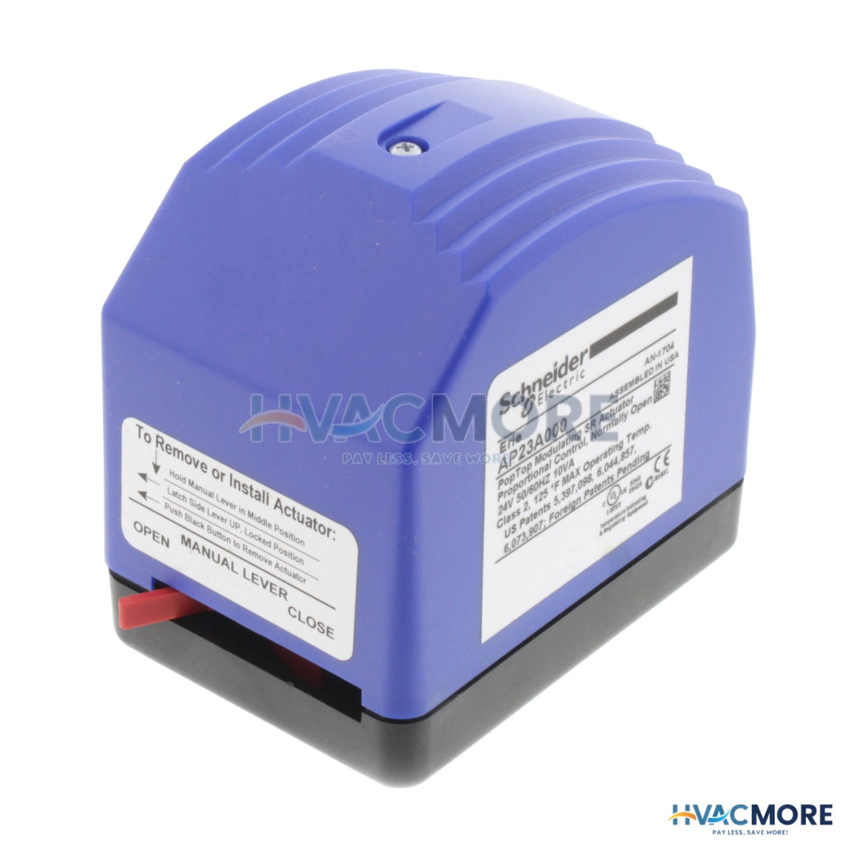 Erie 24V Normally Open Proportional Mod. PopTop Spring Return Actuator AP23A000