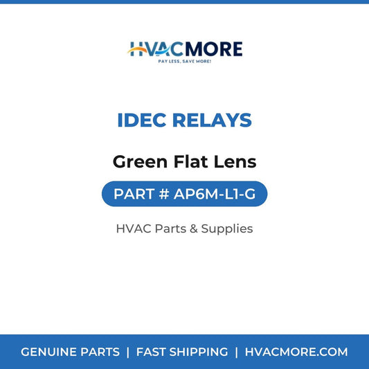 IDEC Relays Green Flat Lens AP6M-L1-G