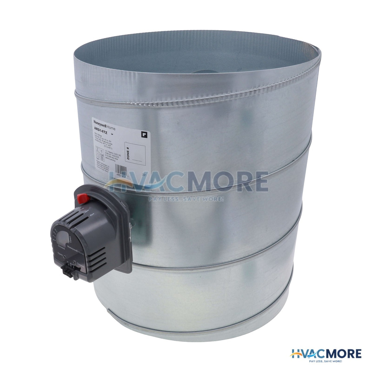 Honeywell Home 14" Round Automatic TrueZONE Damper ARD14TZ