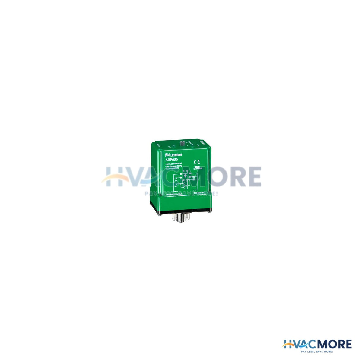 Littelfuse DPDT 8 Pin Cross-Wired Alternating Relay (24V) ARP23S