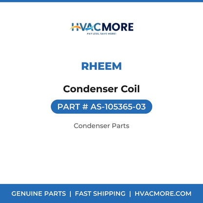 Rheem Condenser Coil AS-105365-03