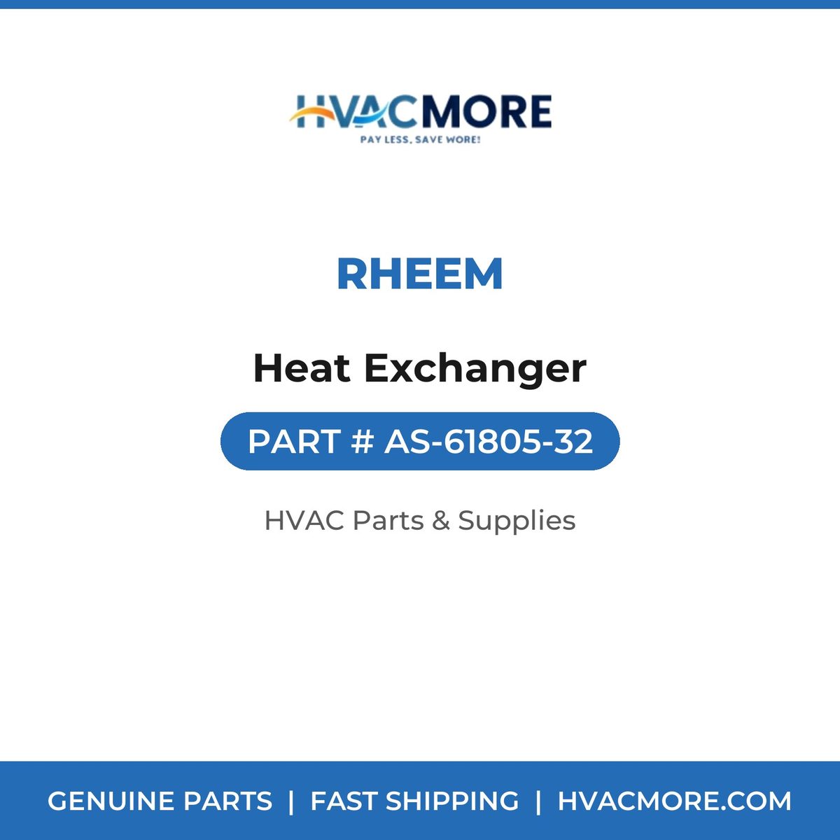 Rheem Heat Exchanger AS-61805-32