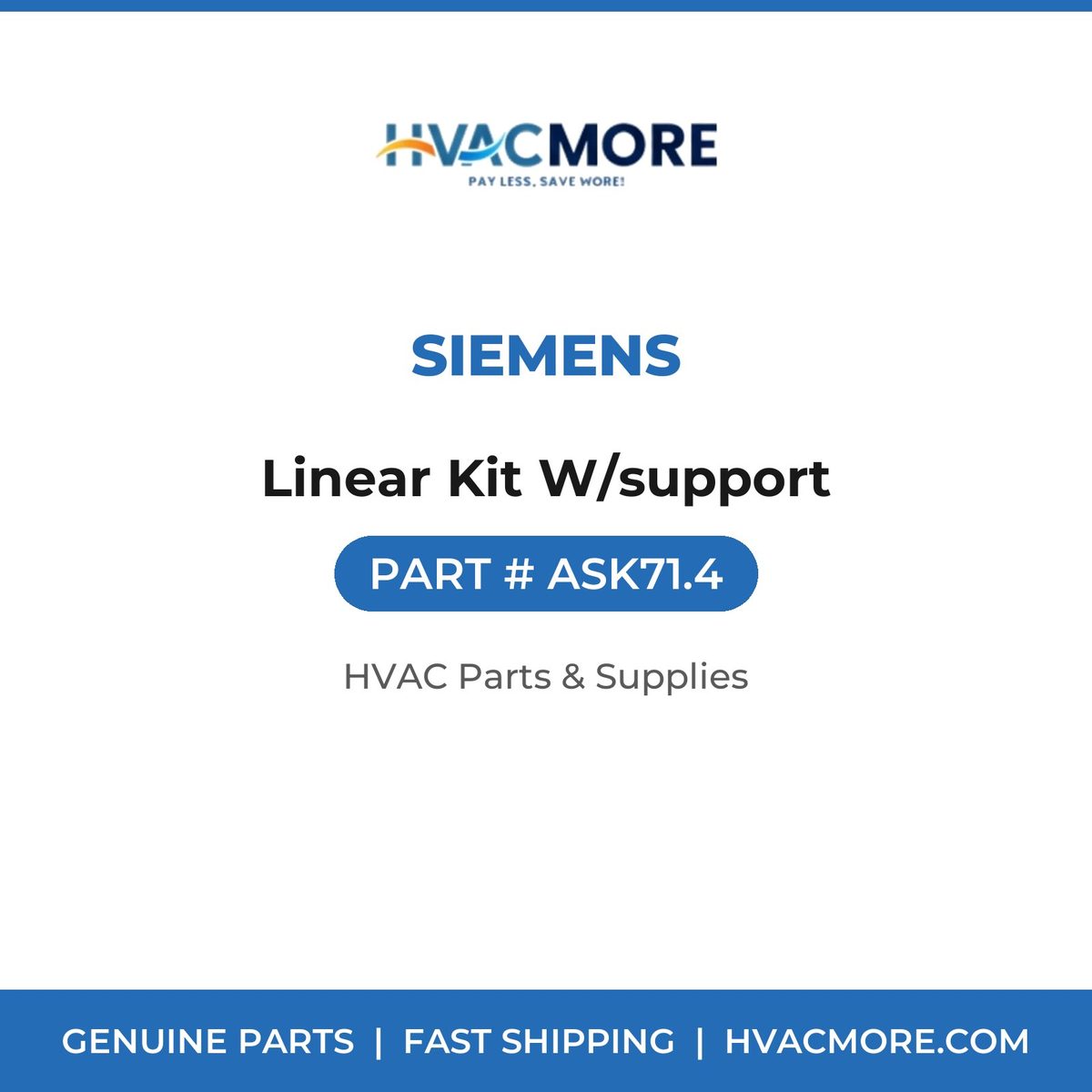 Siemens Linear Kit W/support ASK71.4