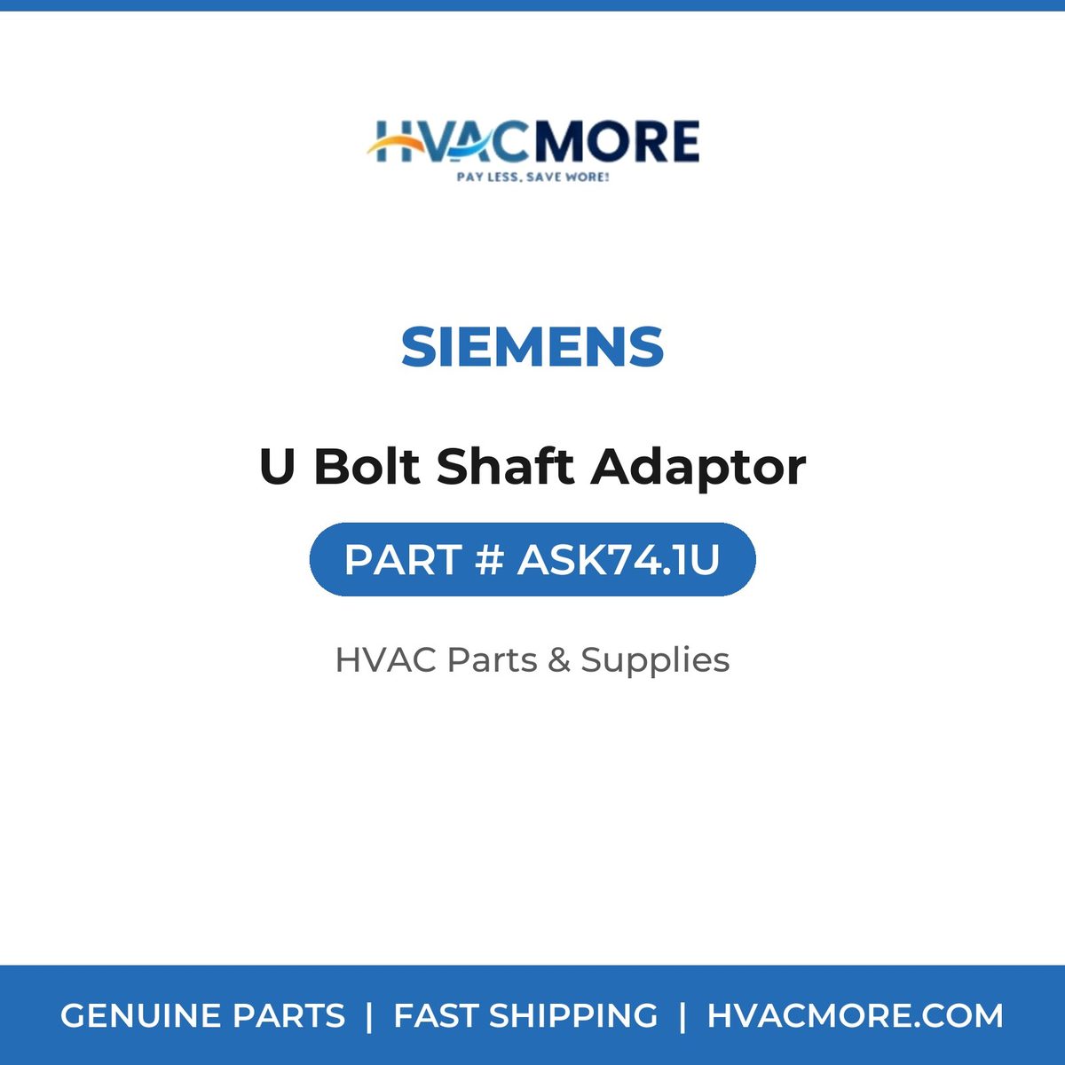 Siemens U Bolt Shaft Adaptor ASK74.1U