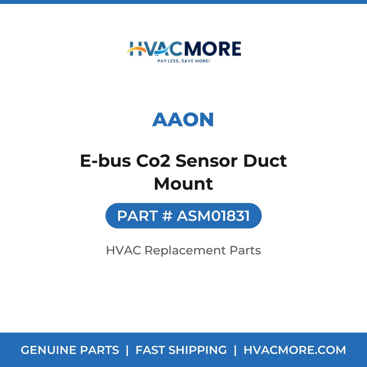 AAON E-bus Co2 Sensor Duct Mount ASM01831