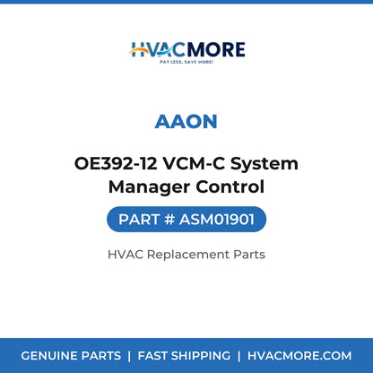 AAON OE392-12 VCM-C System Manager Control ASM01901