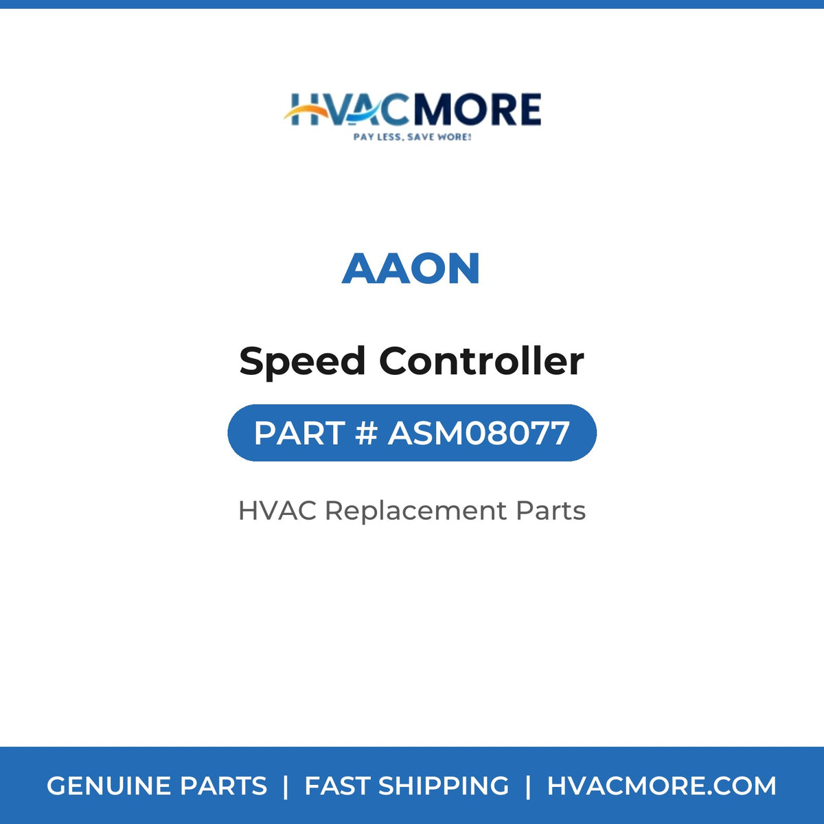 AAON Speed Controller ASM08077
