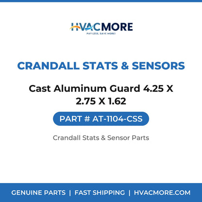 Crandall Stats & Sensors Cast Aluminum Guard 4.25 X 2.75 X 1.62 AT-1104-CSS
