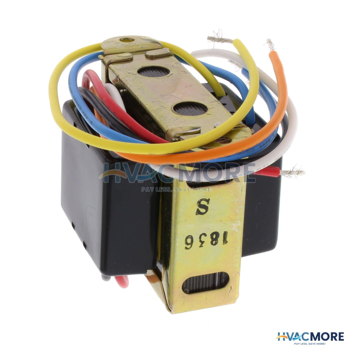 Resideo Foot Mounted 120/208/240 VAC Transformer with 9 in. Lead Wires and Plastic End Caps AT140B1214