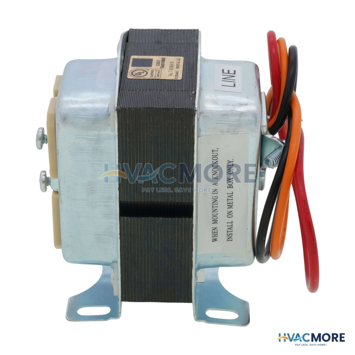Resideo Plate Mounted 208/240 VAC Transformer with 9" Lead Wires AT72D1691