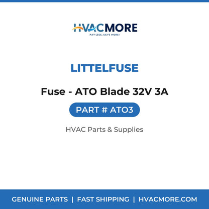 Littelfuse Fuse - ATO Blade 32V 3A ATO3