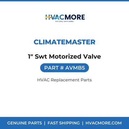 ClimateMaster 1" Swt Motorized Valve AVMB5