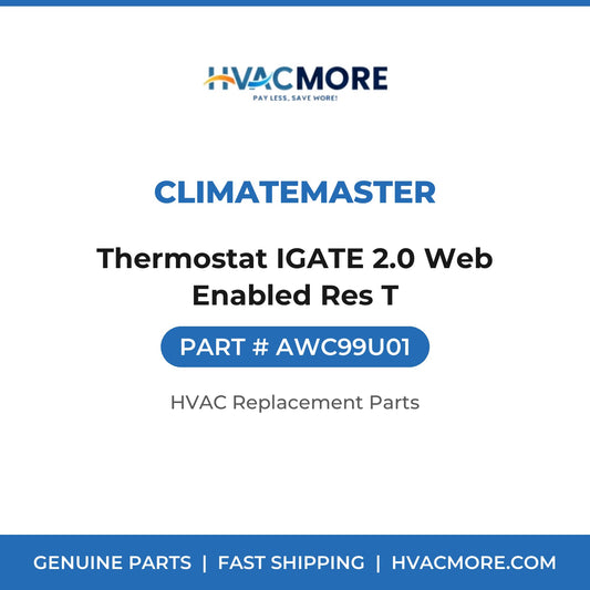 ClimateMaster Thermostat IGATE 2.0 Web Enabled Res T AWC99U01