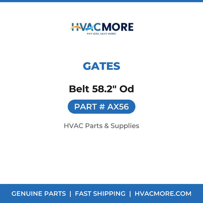 Gates Belt 58.2" Od AX56