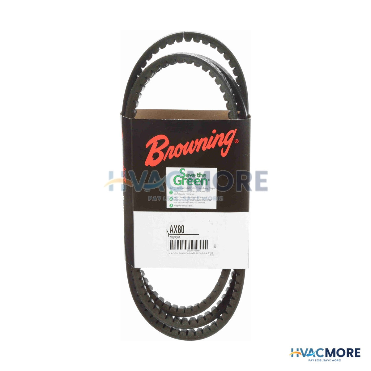Browning TorqTitan Gripnotch Belt W/ 81.3" Pitch AX80