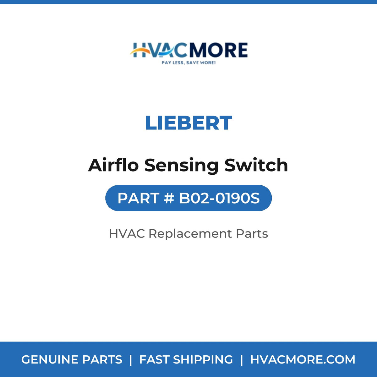 Liebert Airflo Sensing Switch B02-0190S