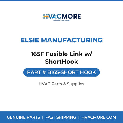 Elsie Manufacturing 165F Fusible Link w/ ShortHook B165-SHORT HOOK