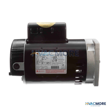 Century 1 HP 230/115V Pool Pump Motor, 1 PH, 3600 RPM, 56Y Frame, ODP B2853V1